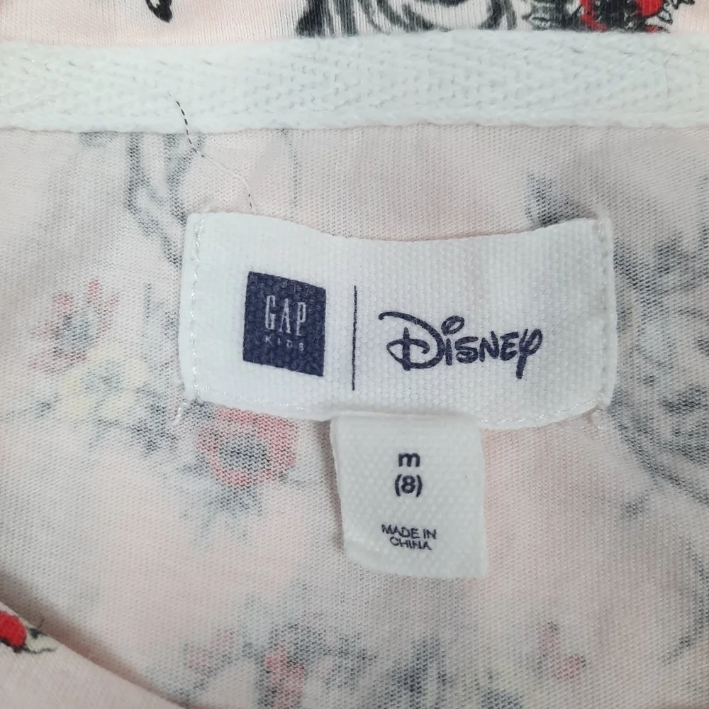 Gap Disney Bambi‎ Cap Sleeve Peach Dress Size Medium Girls